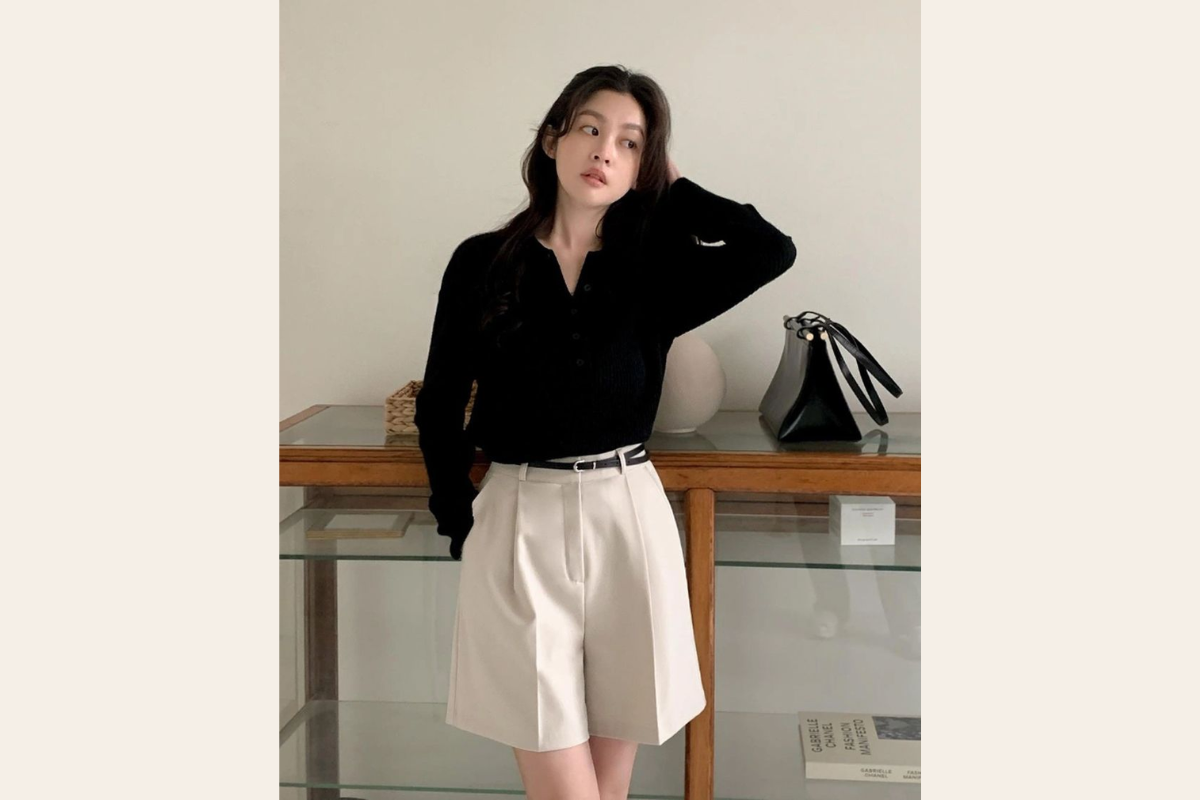 Tạo điểm nhấn với quần short lửng
